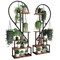 "2 Pack Large Plant Stand Indoor Premium Half Heart Plant Shelf with Hanging Hook "